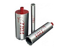 алмазная коронка voll стандарт d25 ar 1 1/4", l 400