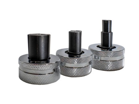 Расширительные головки - 3 шт (16x2,2 мм и 20x2,8 мм, 25x3,5 мм, 32x4,4 мм) Расширительные головки - 3 шт (16x2,2 мм и 20x2,8 мм, 25x3,5 мм, 32x4,4 мм)