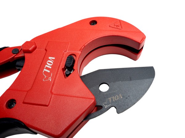Ножницы для пластиковых труб VOLL V-Blade 63 PRO с тефлоновым покрытием Ножницы для пластиковых труб VOLL V-Blade 63 PRO с тефлоновым покрытием